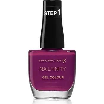 Přípravek na nehty Max Factor Nailfinity Gel Colour gelový lak na nehty bez užití UV/LED lampy odstín 340 VIP 12 ml