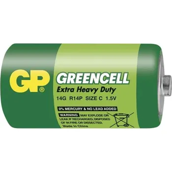 Článková baterie Baterie GP Greencell C R14
