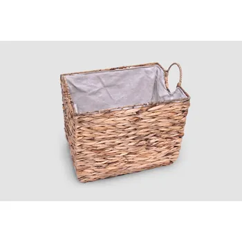 Nákupní košík Vingo Úložný box z banánového listí, hranatý – 42 x 32 cm