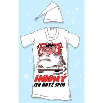 Žertovný předmět Noční košile - Hodný jen když spím Velikost: L