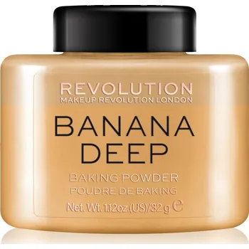 Pudr Revolution Baking Powder sypký pudr odstín Banana Deep 32 g
