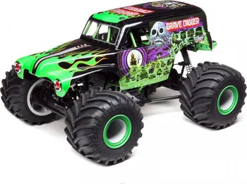 RC model auta Losi LMT Monster Truck 4WD RTR Grave Digger 1:8