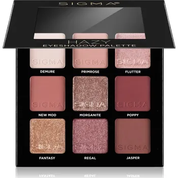 Paletka dekorativní kosmetiky Sigma Beauty Eyeshadow Palette Rosy paleta očních stínů 9 g