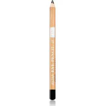 Oční linky Astra Make-up Pure Beauty Eye Pencil kajalová tužka na oči odstín 01 Black 1,1 g