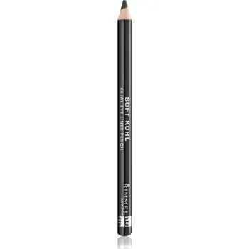 Oční linky Rimmel Soft Kohl kajalová tužka na oči odstín 061 Jet Black 1,2 g