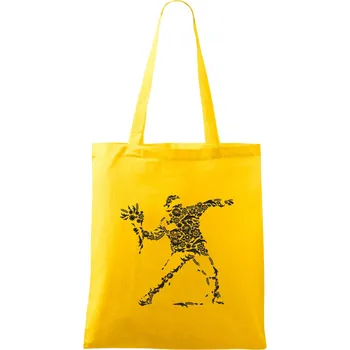 Flourish Vandalism - Taška bavlněná - 42 x 38 cm ( Žlutá )