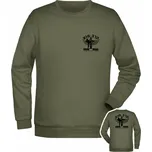 Mikina IDF Krav Maga - BACKSIDE - olivová