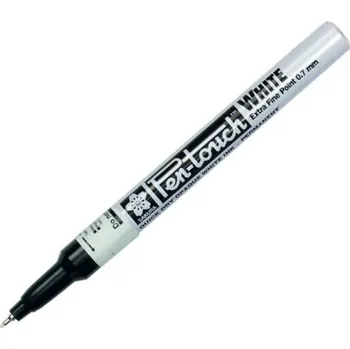 Sakura Permanentní fix Pen-Touch 0,7mm bílý