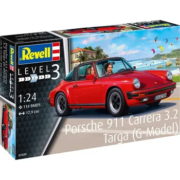 Plastikový model Revell Porsche 911 Carrera 3.2 Targa 1:24