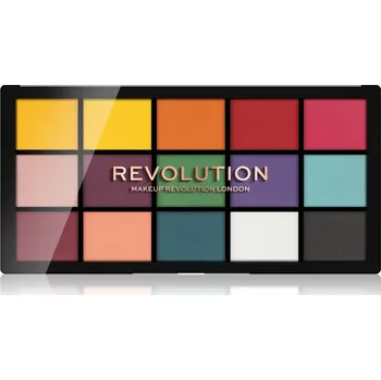 Oční stíny Makeup Revolution Reloaded paleta očních stínů odstín Marvellous Mattes 15x1,1 g
