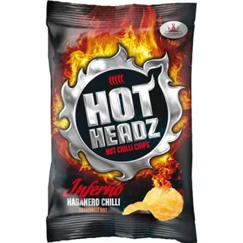 Chips Hot-Headz Inferno Habanero Chilli Chips 142 g