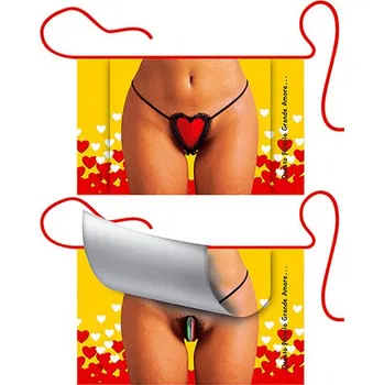 Žertovný předmět Zástěra do pasu dvojitá - Žena