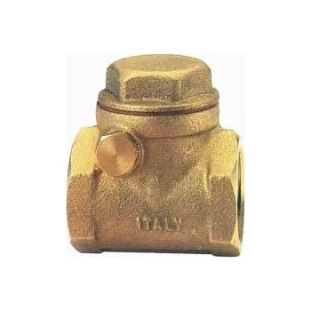 Ventil Zpětná klapka pro vodorovnou polohu mosaz 1/2" 541133