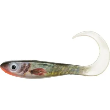 Rybářský háček ABU GARCIA MCPERCH CURLY SVARTZONKER 11CM Varianta: MCPERCH CURLY SVARTZONKER 11CM REAL PIKE