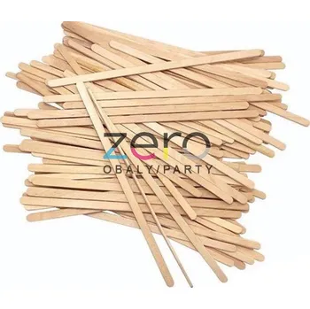 Jednorázové nádobí Míchátko dřevěné na kávu 140 mm (1.000 ks)