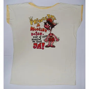 Žertovný předmět Košilka - Princezny a modelky Velikost: XL