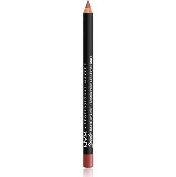 Tužka na rty NYX Professional Makeup Suede Matte Lip Liner matná tužka na rty odstín 31 Cannes 1 g