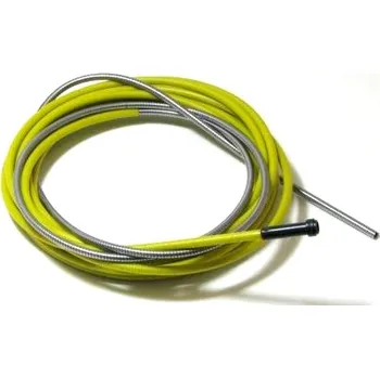 Příslušenství ke svářečce NO Bowden 2.5x4.5 žlutý 3/4/5m pro drát 1.4-1.6 díl_: 3,4 m