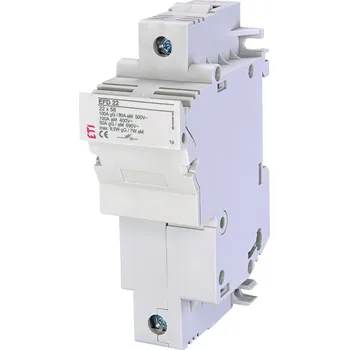 odpínač ETI pojistný odpínač EFD 22 1p se 2ks pojistek 63A k baterii