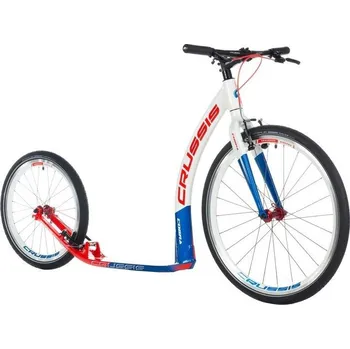 Koloběžka Crussis koloběžka COBRA 4.4 (bílá/modrá)