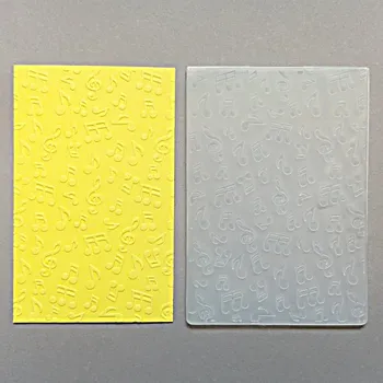 EFCO Noty a houslové klíče - A6 embosovací kapsa