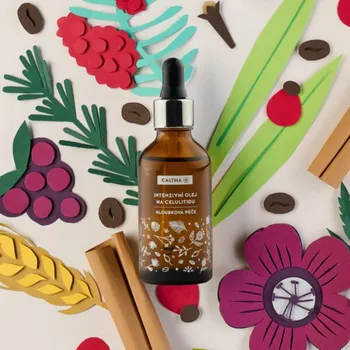 Tělový olej Caltha kosmetika Intenzivní olej na celulitidu – hloubková péče 50ml