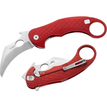 kapesní nůž Zavírací nůž LionSteel L.E.One - Red / Stone Washed