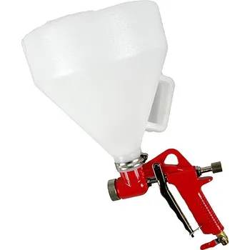 Stříkací pistole Silver Pneumatická pistole na omítání, bělení a malování 5.5 L, 3 trysky 4, 6, 8mm