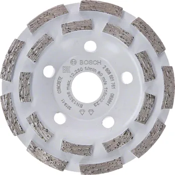 Brusný kotouč Diamantový brusný hrnec Bosch EXPERT FOR CONCRETE - 115x22.23/5.0mm, 2-řadý segment (2608601761)