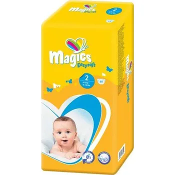 jednorázová plena MAGICS EASYSOFT 2 (4-8 kg) 60 ks