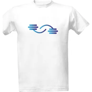 Pánská móda Tričko s potiskem Fitness činka - vlna pánské