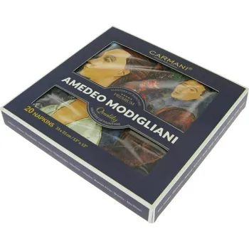 Papírový ubrousek Luxusní ubrousky Amedeo Modigliani 20 ks (Sada 20 ks ubrousků "Amedeo Modigliani")