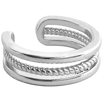 Náušnice Minet Triple Line JMAN0292SE00