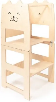 dřevěná hračka Craffox Multifunkční učící věž