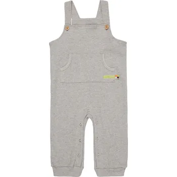 Dětské laclové kalhoty Světle šedivá loud + proud Velikost: 74/80