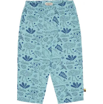 Chlapecké kalhoty Dětské kalhoty Autstralská zvířátka světle modrá loud + proud Velikost: 86/92