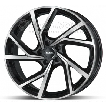 Alu kolo MAK Kassel Black 7,5x17 5x112 ET40 66,45