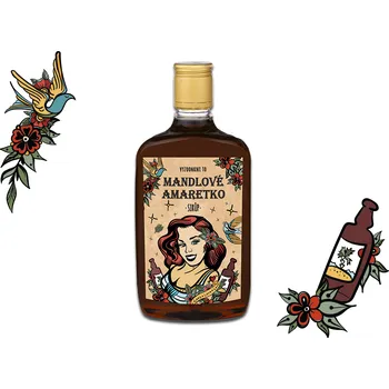 Sirup MANDLOVÉ AMARETKO SIRUP