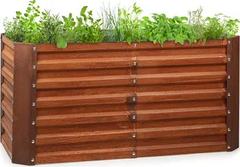 Vyvýšený záhon Blumfeldt Rust Grow vyvýšený záhon 120 cm