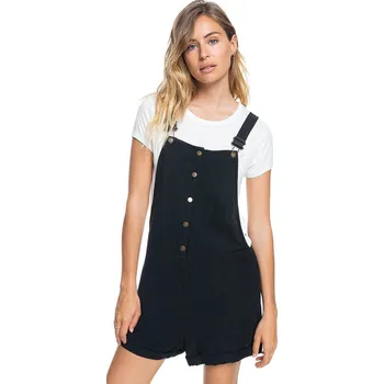 Dámské kraťasy overal Roxy Back To Goodbye - KVJ0/Anthracite XS