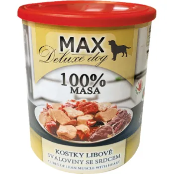 MAX deluxe kostky libové svaloviny se srdcem 800g