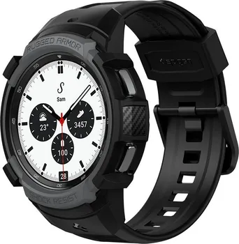 Řemínek na hodinky Spigen Rugged Armor Pro Samsung Galaxy Watch Classic 42 mm Charcoal Grey