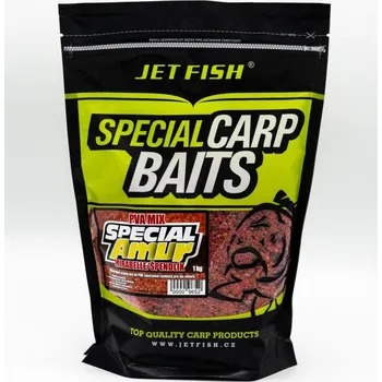 Návnadová surovina JetFish JET FISH 1kg Special amur PVA mix : MIRABELLE/ŠPENDLÍK