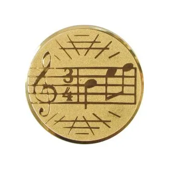 ETROFEJE emblém 50mm 23 hudba