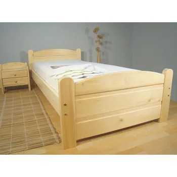 Dětská postel ROALHOLZ Dřevěná postel z masivu RADMILA 90x200 smrk