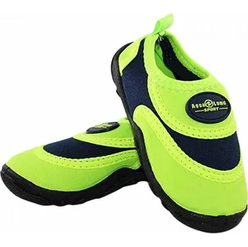 Neoprenový oblek Aqualung Boty Aqua Lung BEACHWALKER KIDS NEW zelená/tm. modrá 22/23
