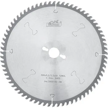 Pilový kotouč Pilový kotouč 300 x 3,2 x 30 72 WZ L SK 5398-13 PILANA