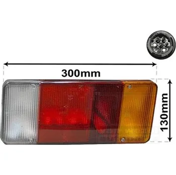 Zadní světlomet Van Wezel 2813926