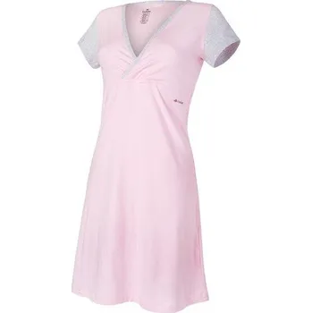 Těhotenské noční prádlo LITTLE ANGEL Noční košile tenká Outlast® růžová baby vel. M