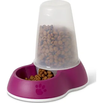 Miska pro psa Savic Loop Food Store dávkovač krmiva růžová 0,7 l